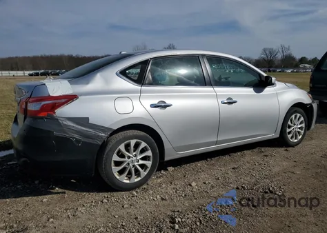 2019 Nissan Sentra S из США, поврежденный, VIN 3N1AB7APXKY360147